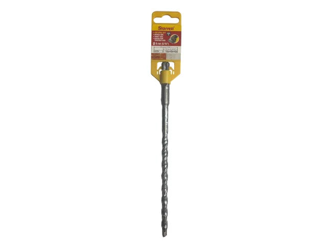 Starrett SDS Plus 2 Point Drill Bit 8mm x 210mm High Performance Carbide Tips