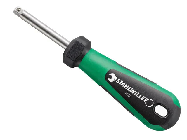Stahlwille 1/4in Drive Handle Ergonomic Two-Component Impact Resistant Tool