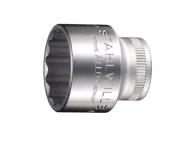 Stahlwille 12mm Bi-Hexagon Socket 3/8in Drive High-Performance Steel