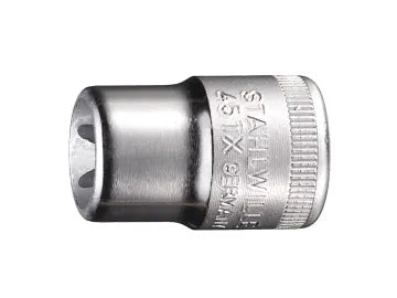 Stahlwille E10 TORX Socket 3/8in Drive High Performance Chrome Plated