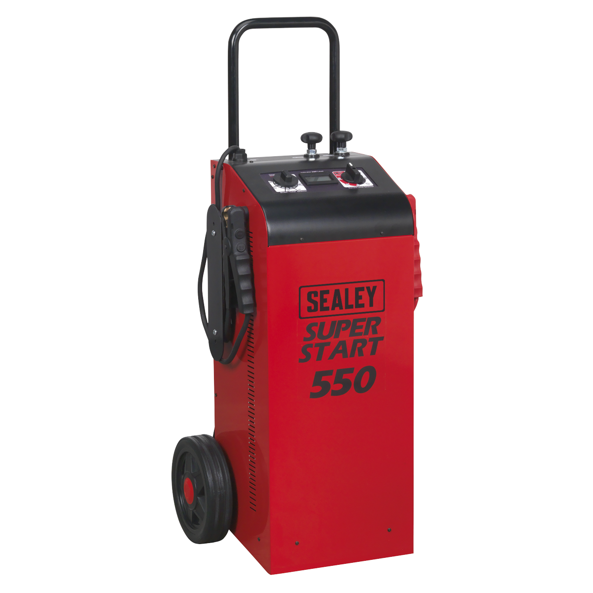 Sealey 550A Starter Charger 12/24V Heavy-Duty for Cars and Commercial Vehicles