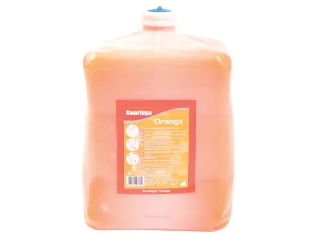 Swarfega Orange Hand Cleaner Cartridge 4L Solvent-Free Heavy-Duty Formula