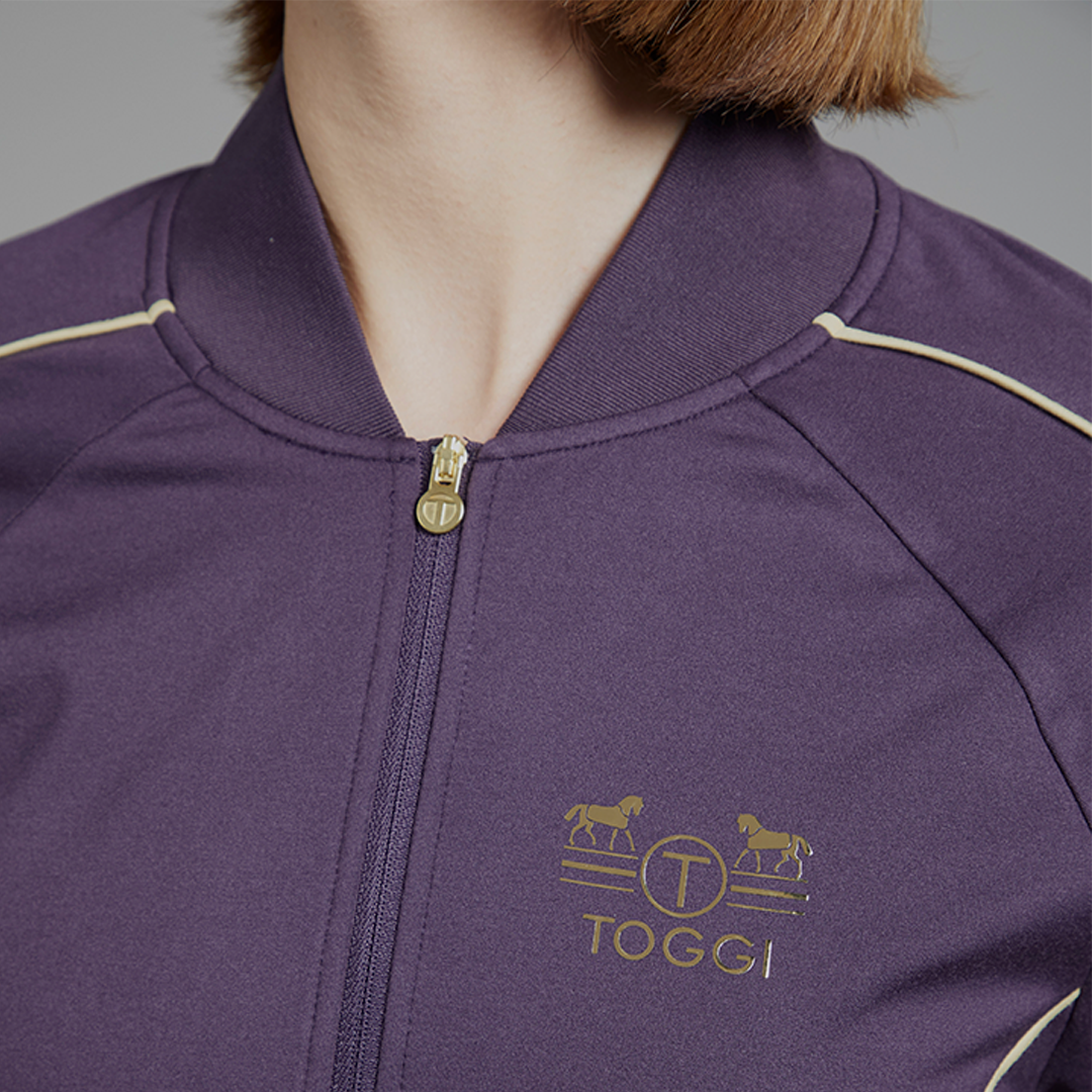 Toggi Shaw Winter Base Layer Long Sleeve Top with Zip Neck and Piping