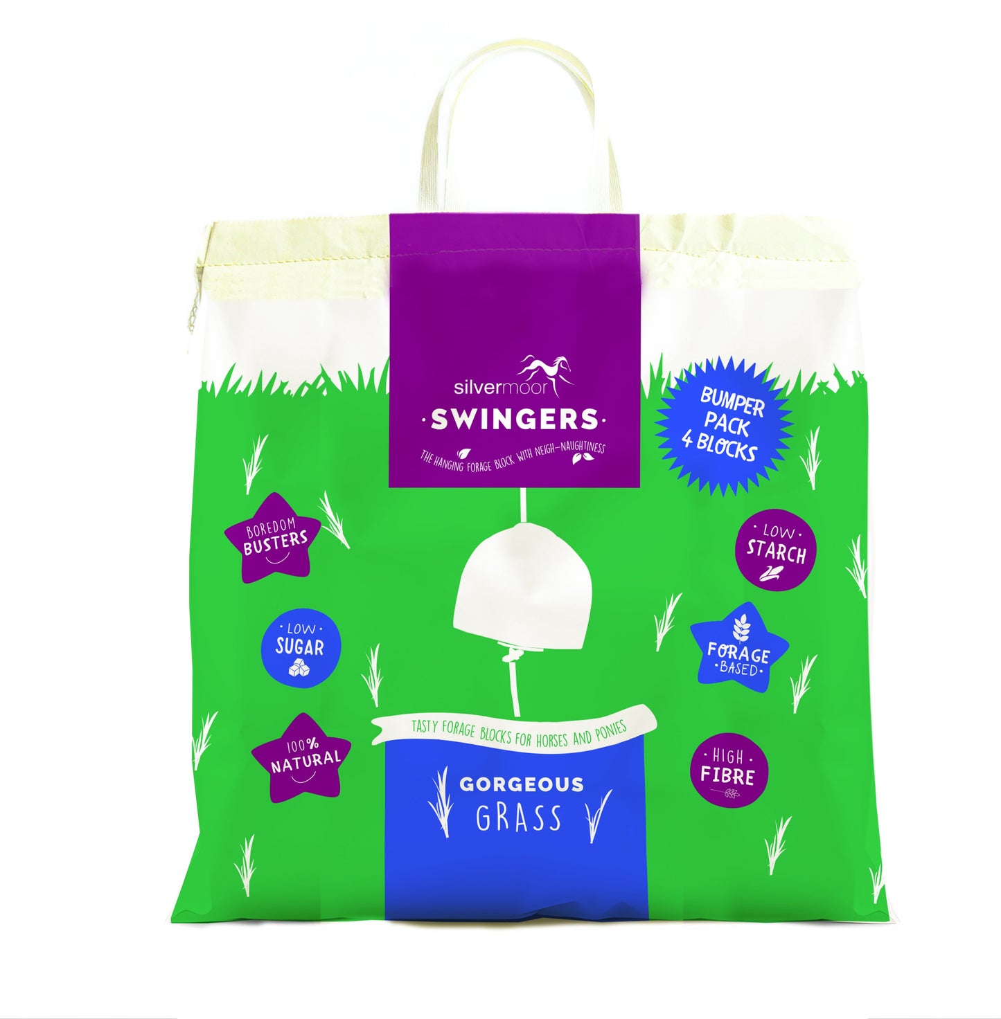 Silvermoor Swingers Bumper Pack High Fibre SlowRelease Horse Feed