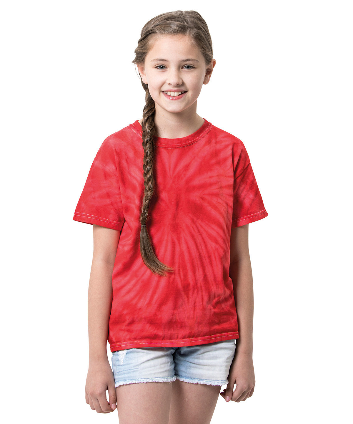 Colortone Kids Tonal Spider T Shirt Hand-Dyed 100% Cotton 8 Colours Available