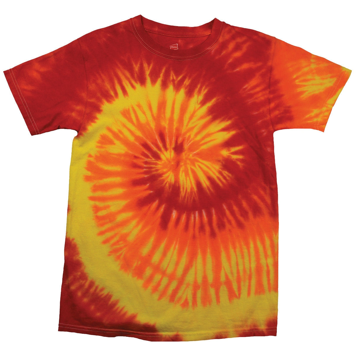 Colortone Tie-Dye Shirt Blaze Heavyweight Cotton Unique Hand-Dyed S-2XL