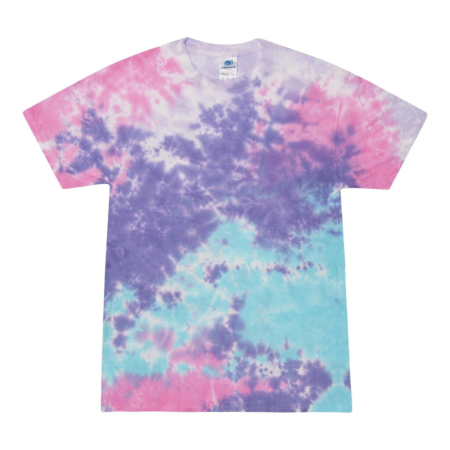 Colortone Cotton Candy Tie-Dye Shirt Heavyweight Cotton Unique Design S-2XL