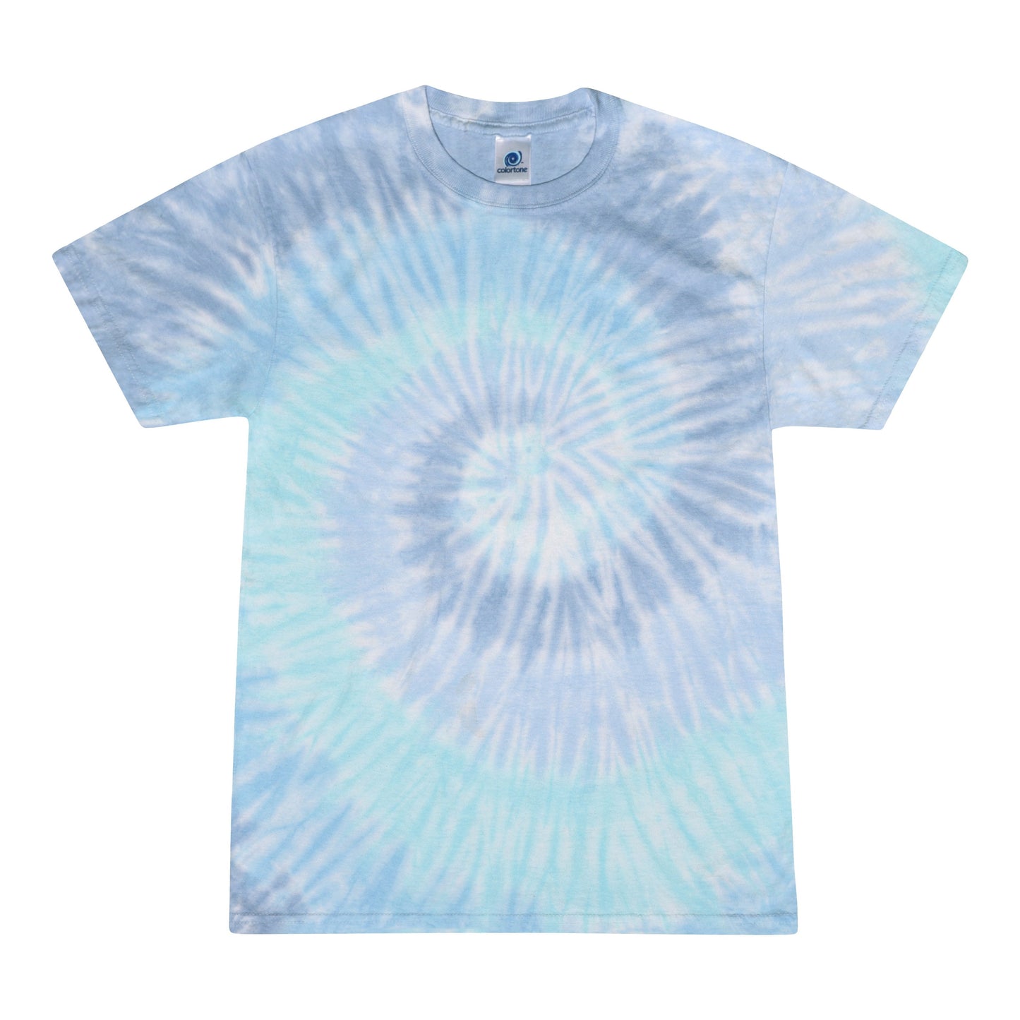 Colortone Tie-Dye Shirt Lagoon Heavyweight Cotton Unique Design S-2XL