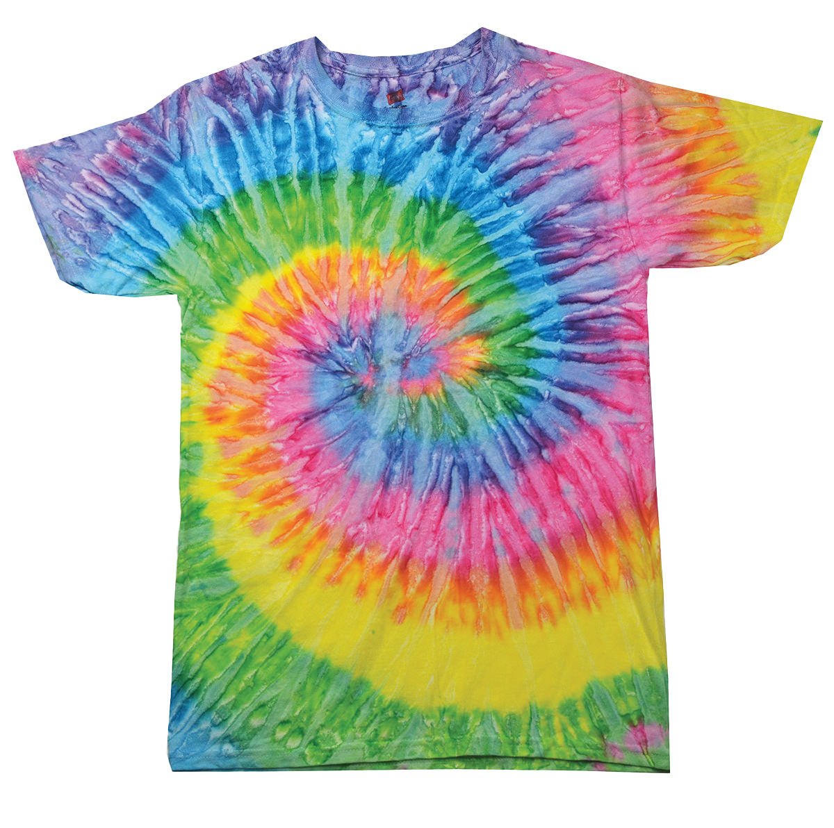 Colortone Tie-Dye Shirt Saturn Heavyweight Cotton Unique Design S-2XL