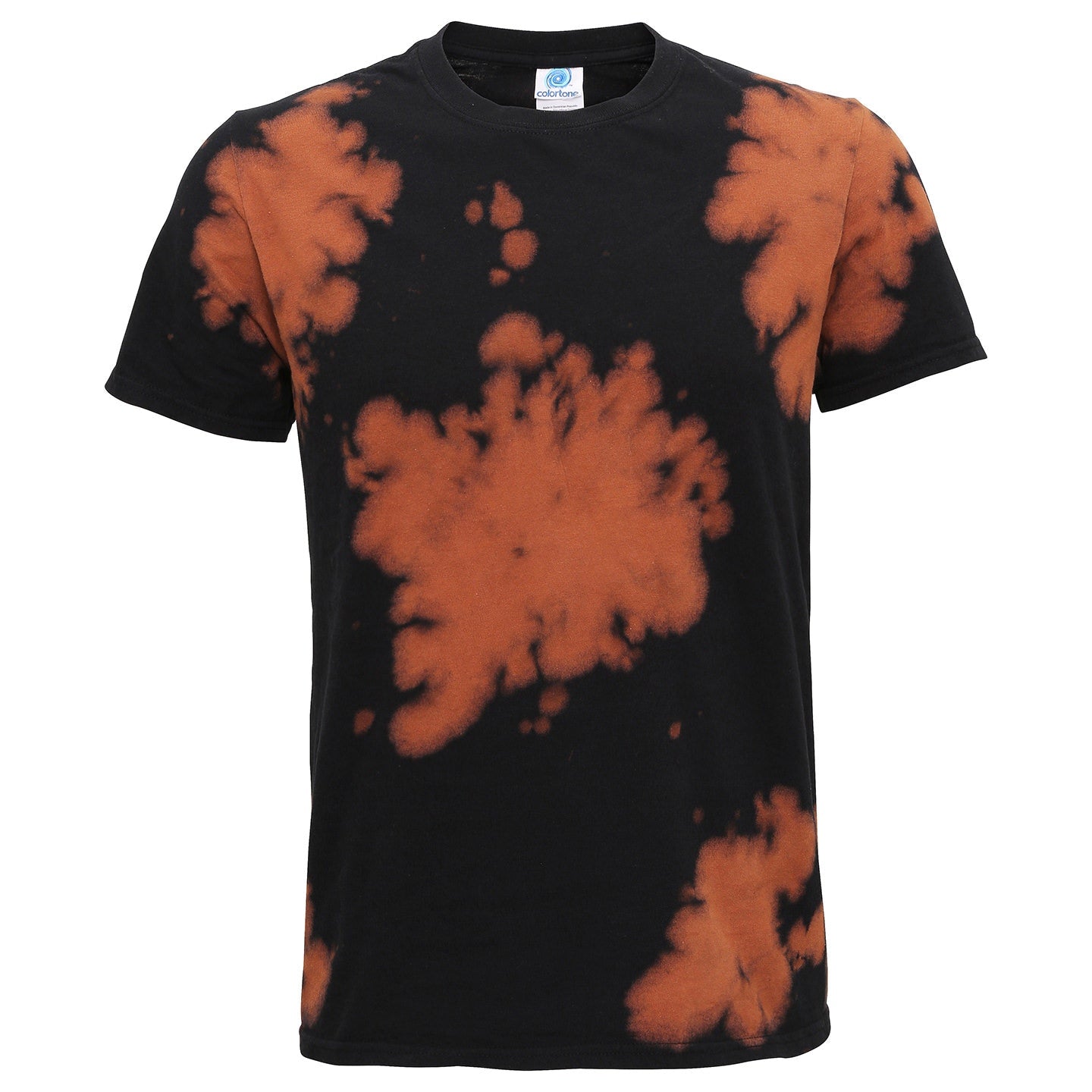Colortone Bleach Out T-Shirt Retro Style Ringspun Cotton Short Sleeve 3 Colours