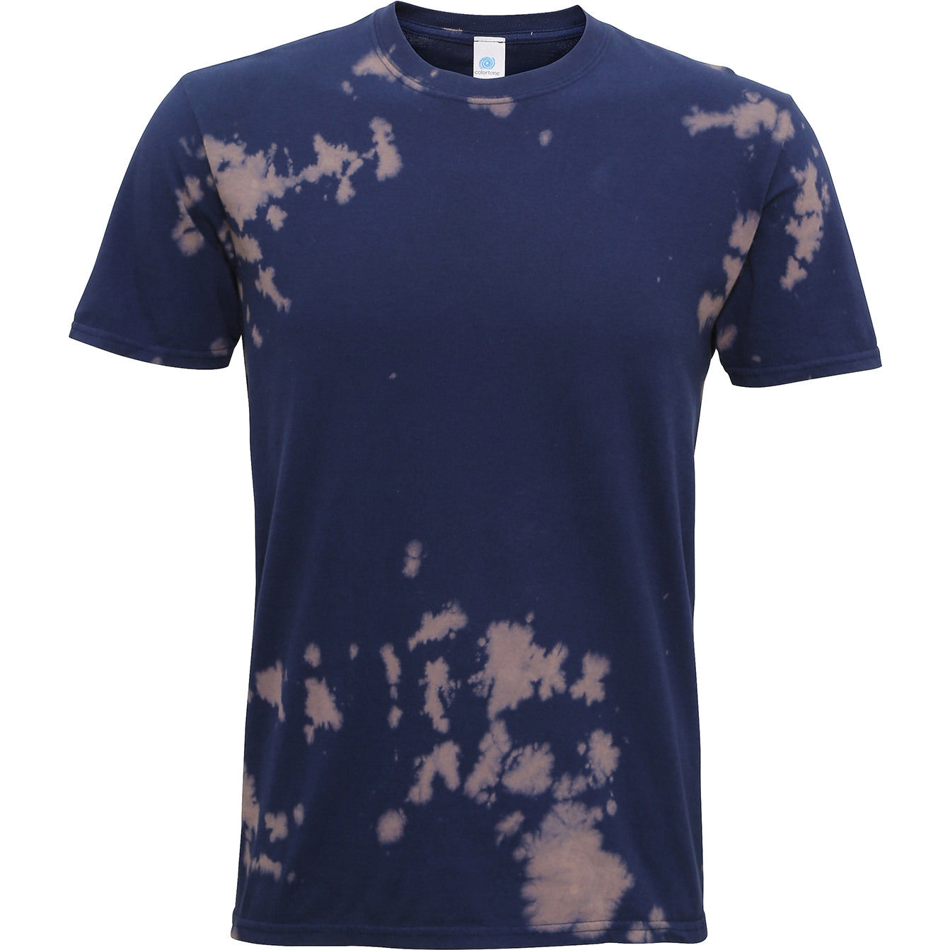 Colortone Bleach Out T-Shirt Retro Style Ringspun Cotton Short Sleeve 3 Colours