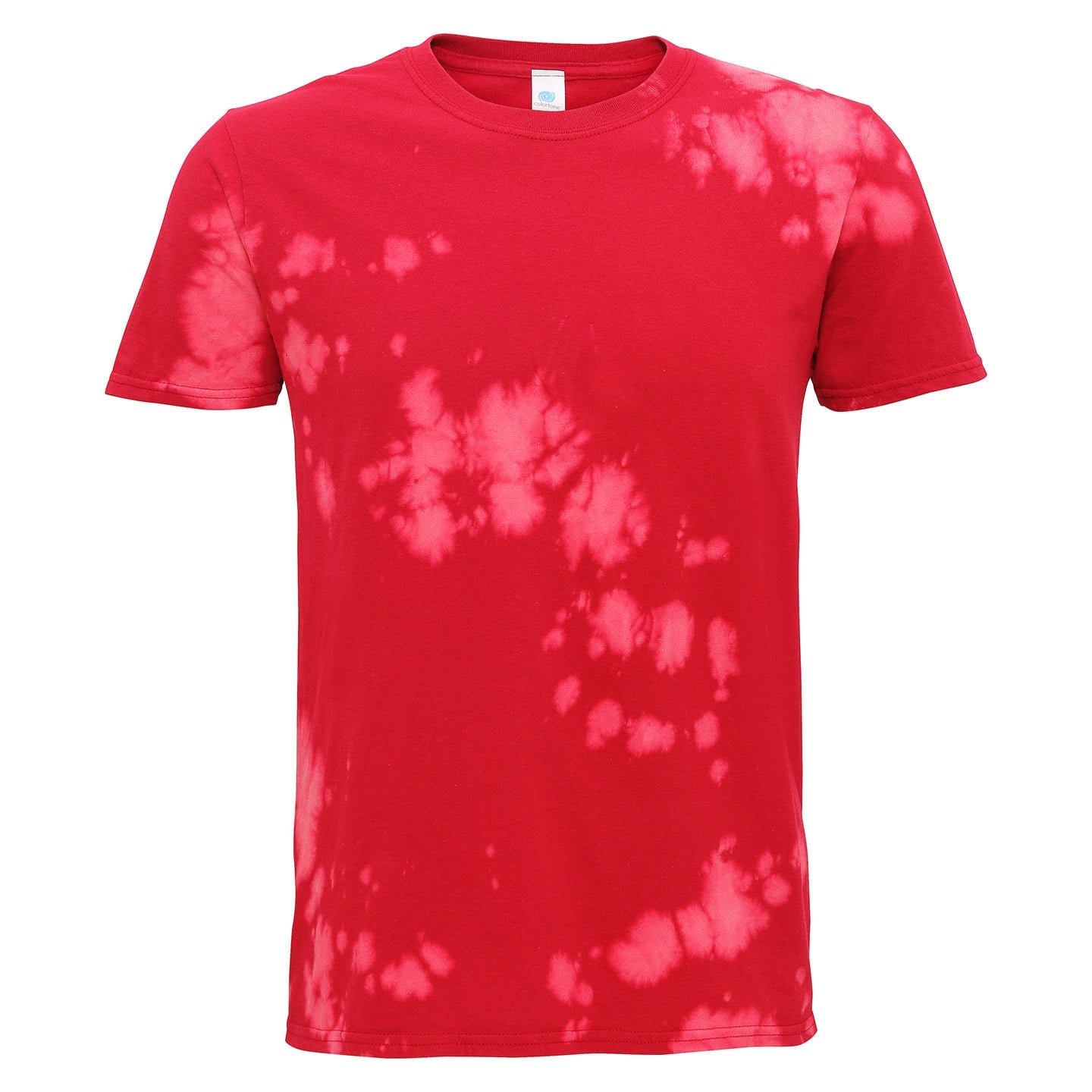 Colortone Bleach Out T-Shirt Retro Style Ringspun Cotton Short Sleeve 3 Colours