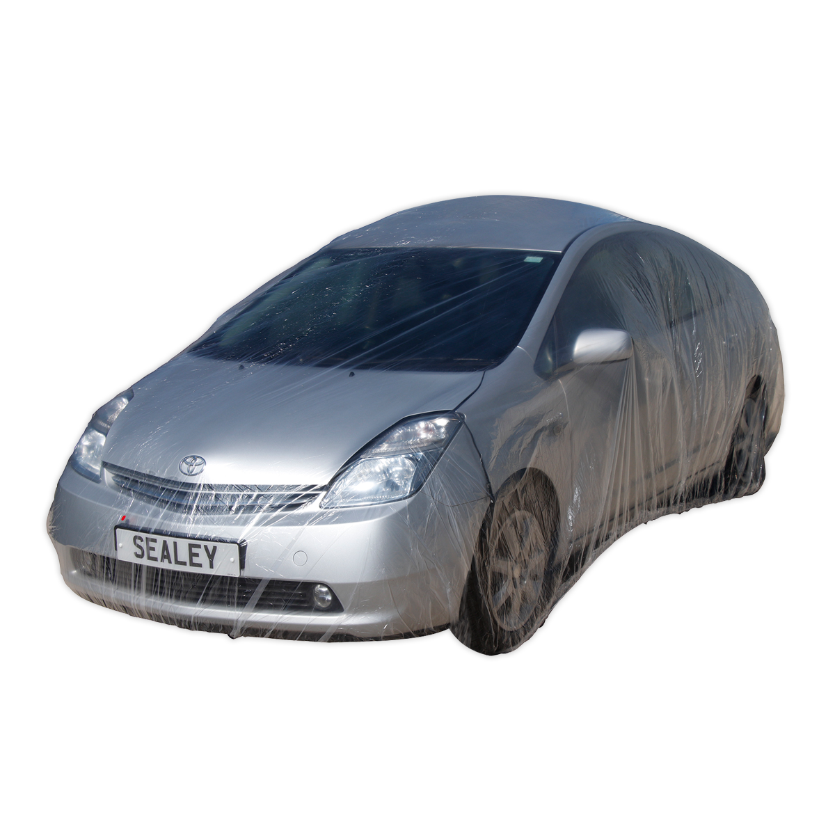 Sealey Medium Universal Disposable Car Cover with Elastic Hem 3800x6600mm