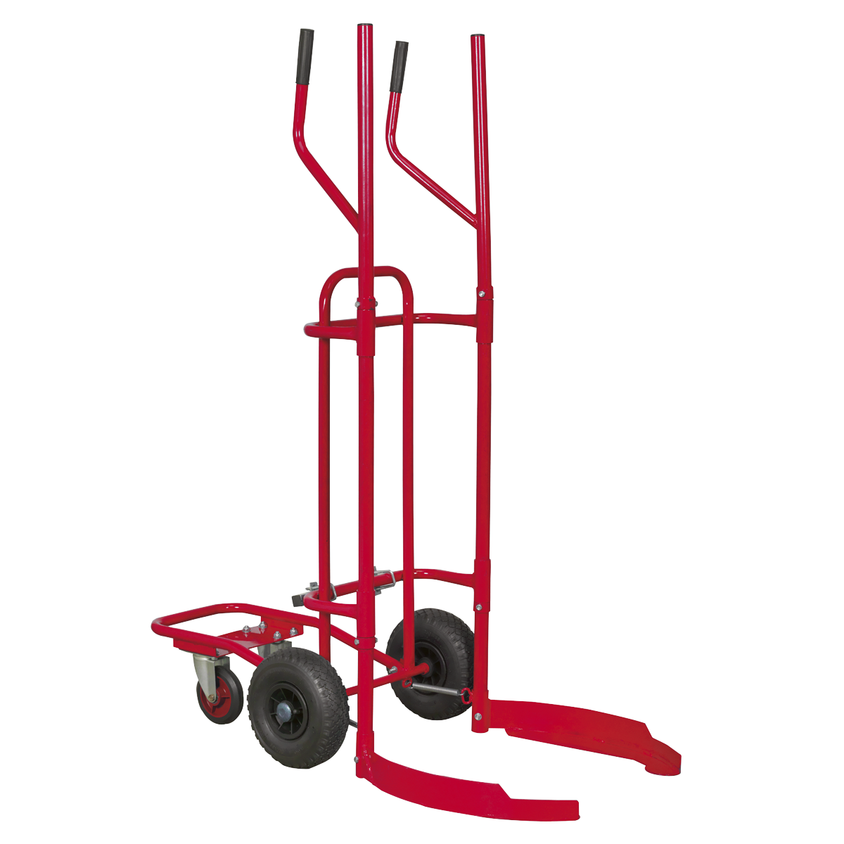 Sealey Tyre Trolley 150kg Capacity Strong Steel Construction Pneumatic Wheels