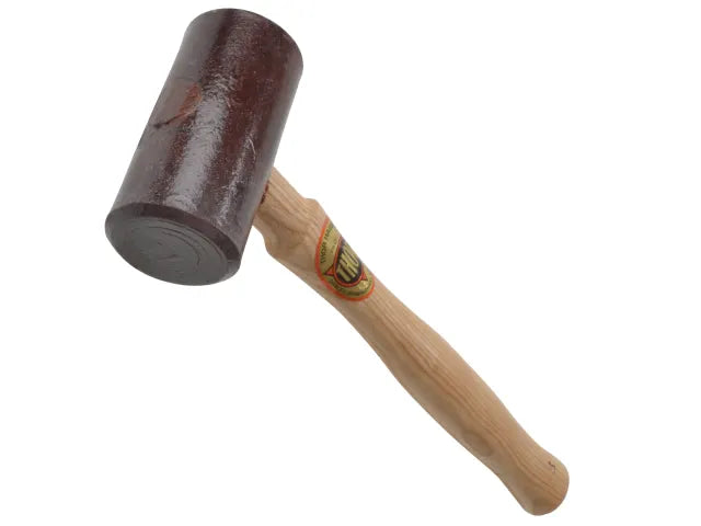 Thor 114 Size 3 Hide Mallet 44mm 225g Lightweight Wood Handle for Metalwork
