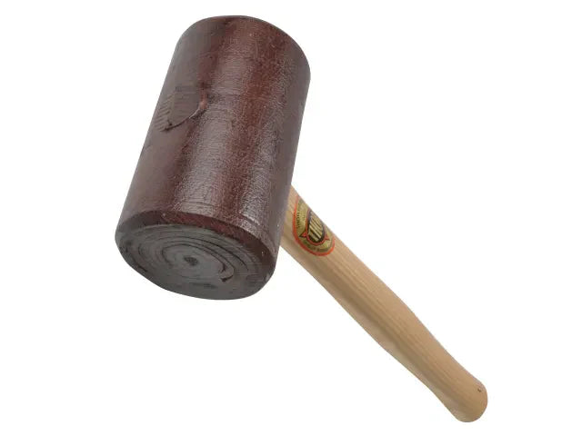 Thor 122 Size 6 Hide Mallet 70mm 680g Lightweight Wood Handle for Metalwork