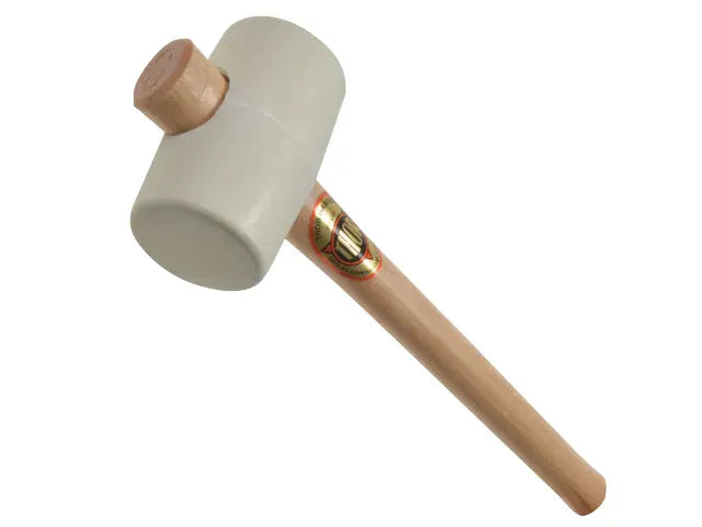 Thor 952W White Rubber Mallet 54mm 375g Ideal for DIY and Landscaping