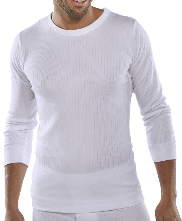 Beeswift Long Sleeve Thermal Vest Base Layer for Cold Weather Outdoor Use