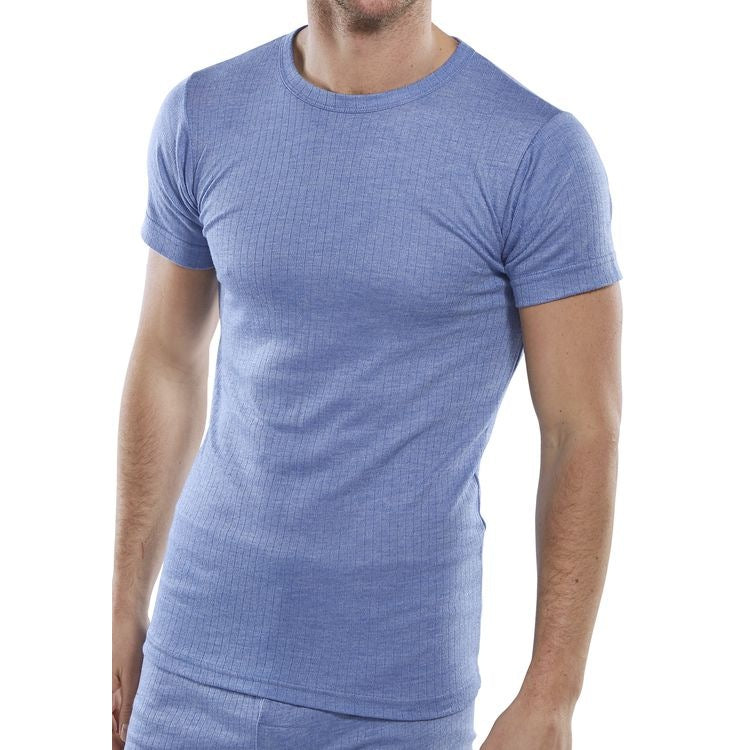 Beeswift Short Sleeved Thermal Vest Lightweight Insulation for Outdoor Work
