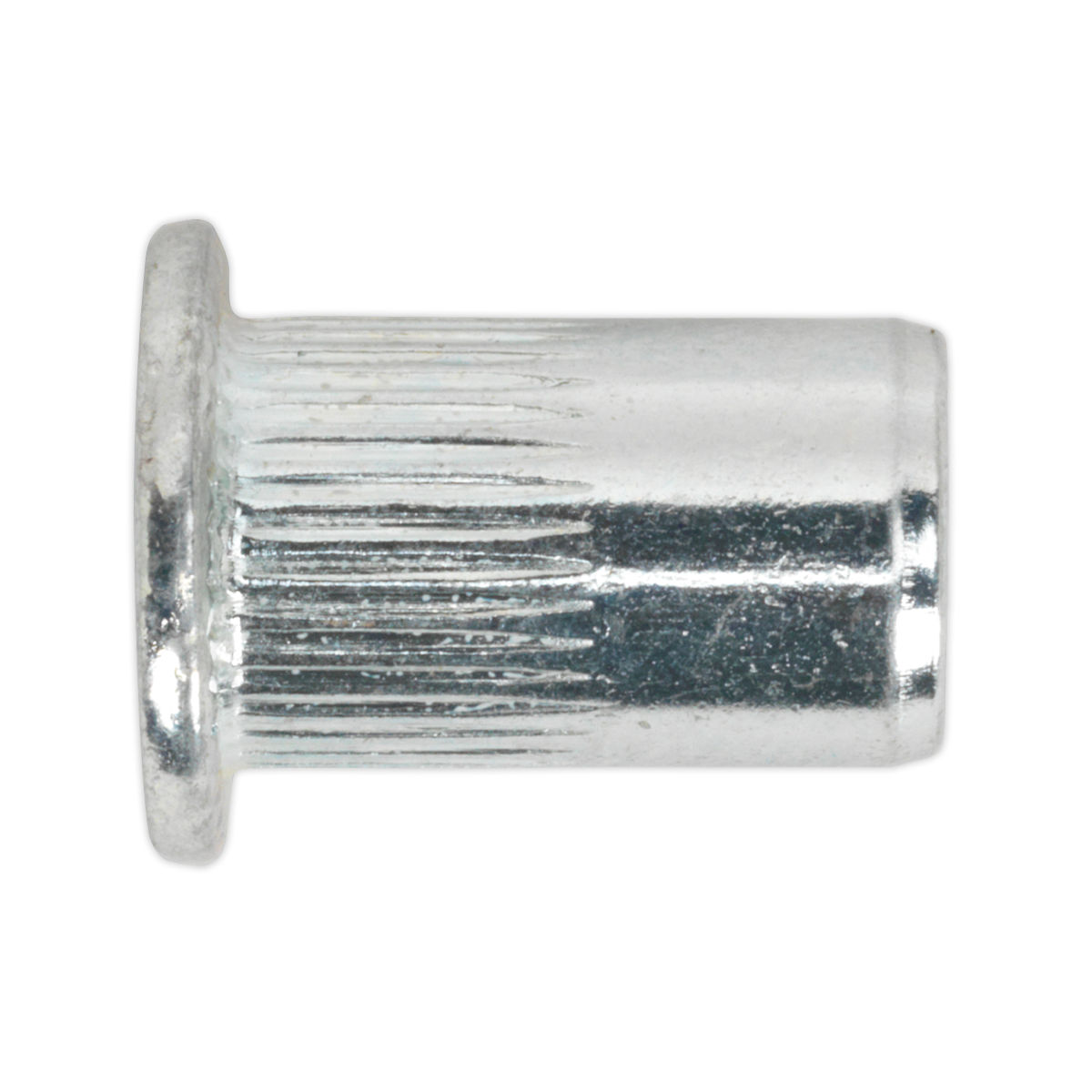 Sealey M4 Splined Threaded Inserts Rivet Nuts Pack of 50 Zinc Plated