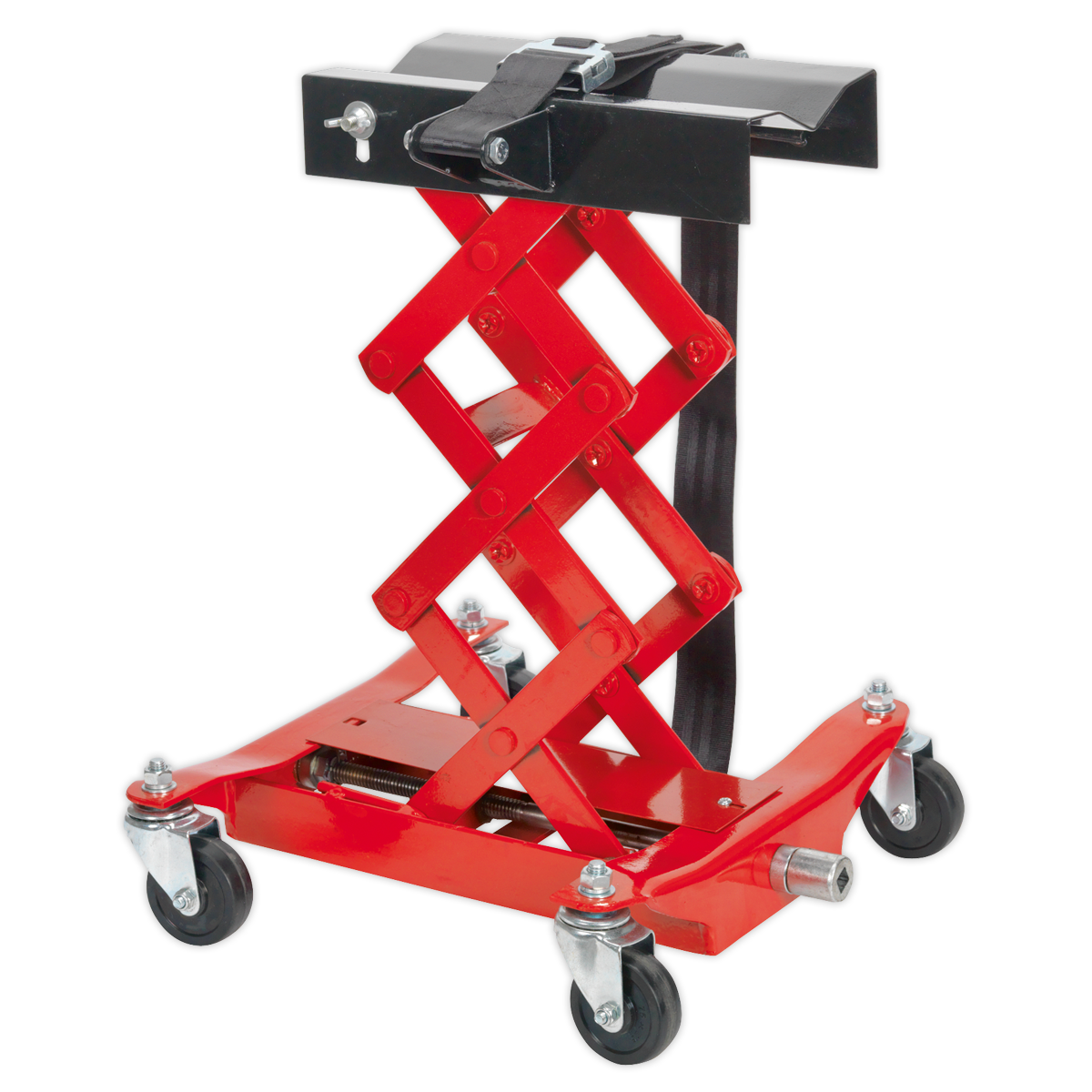 Sealey 150kg Floor Transmission Jack Scissor Mechanism with Tilt Adjustment