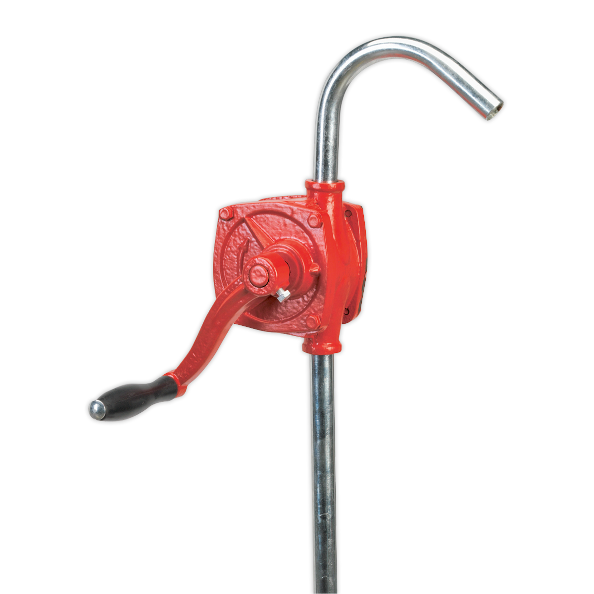 Sealey Rotary Oil Drum Pump 0.2L/Rev Cast Steel for 205L Drums Non-Corrosive