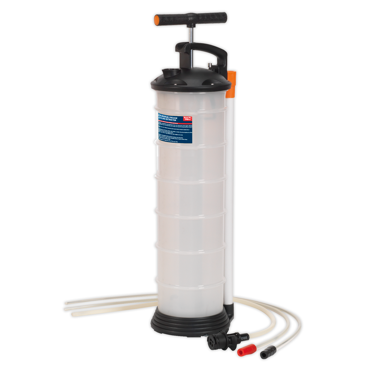 Sealey 6.5L Vacuum Oil & Fluid Extractor Manual with Probes for Easy Use