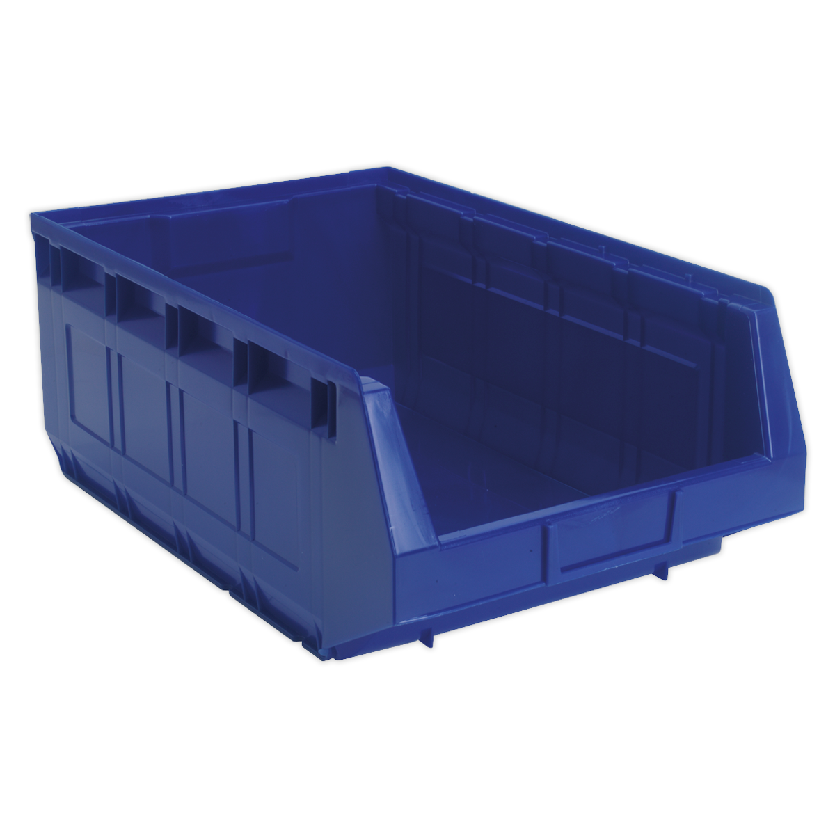 Sealey Blue Plastic Storage Bins 310x500x190mm Pack of 12 Shockproof Polymer