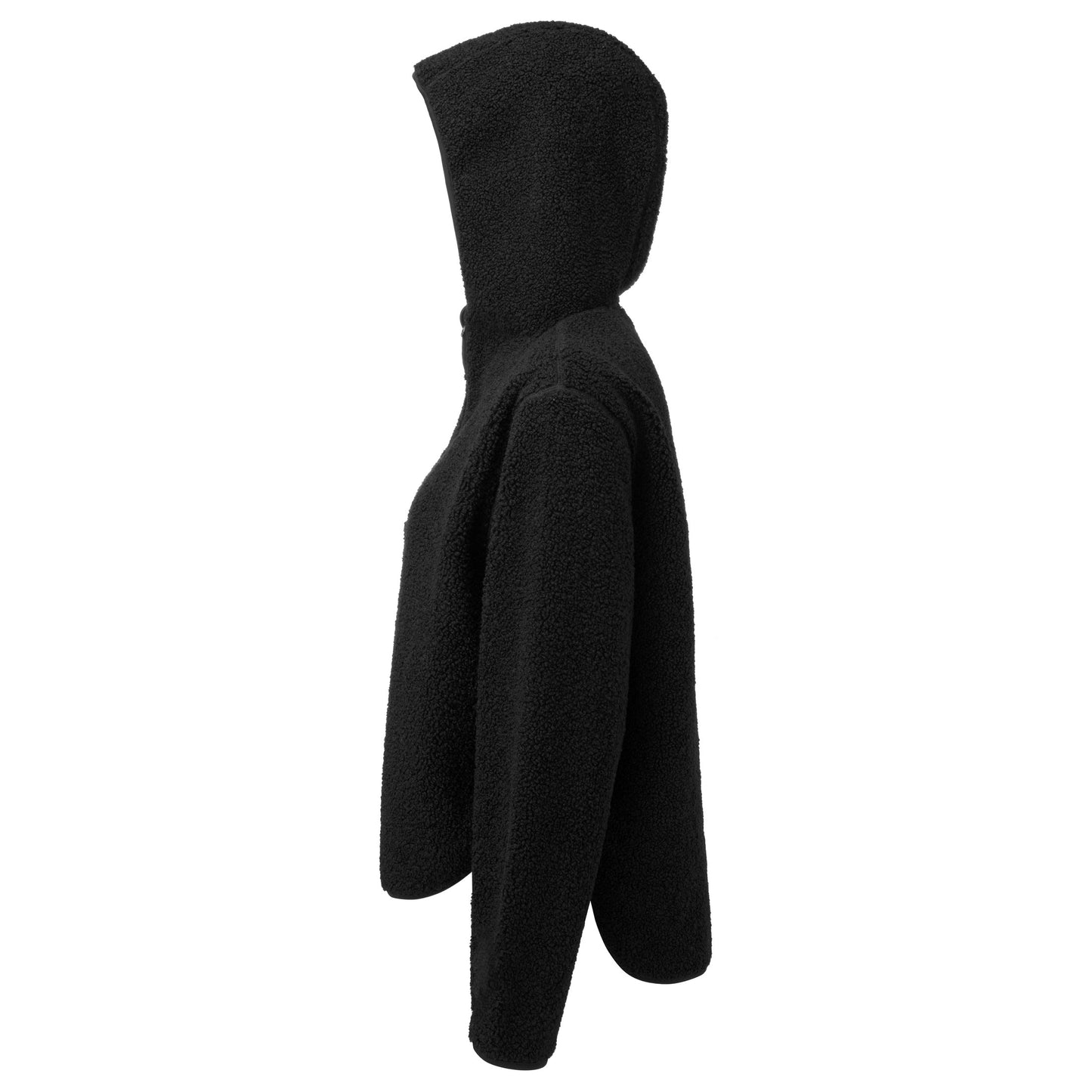 Women's TriDri Sherpa Â¼ Zip Hoodie Oversized Fleece Pullover with Hood