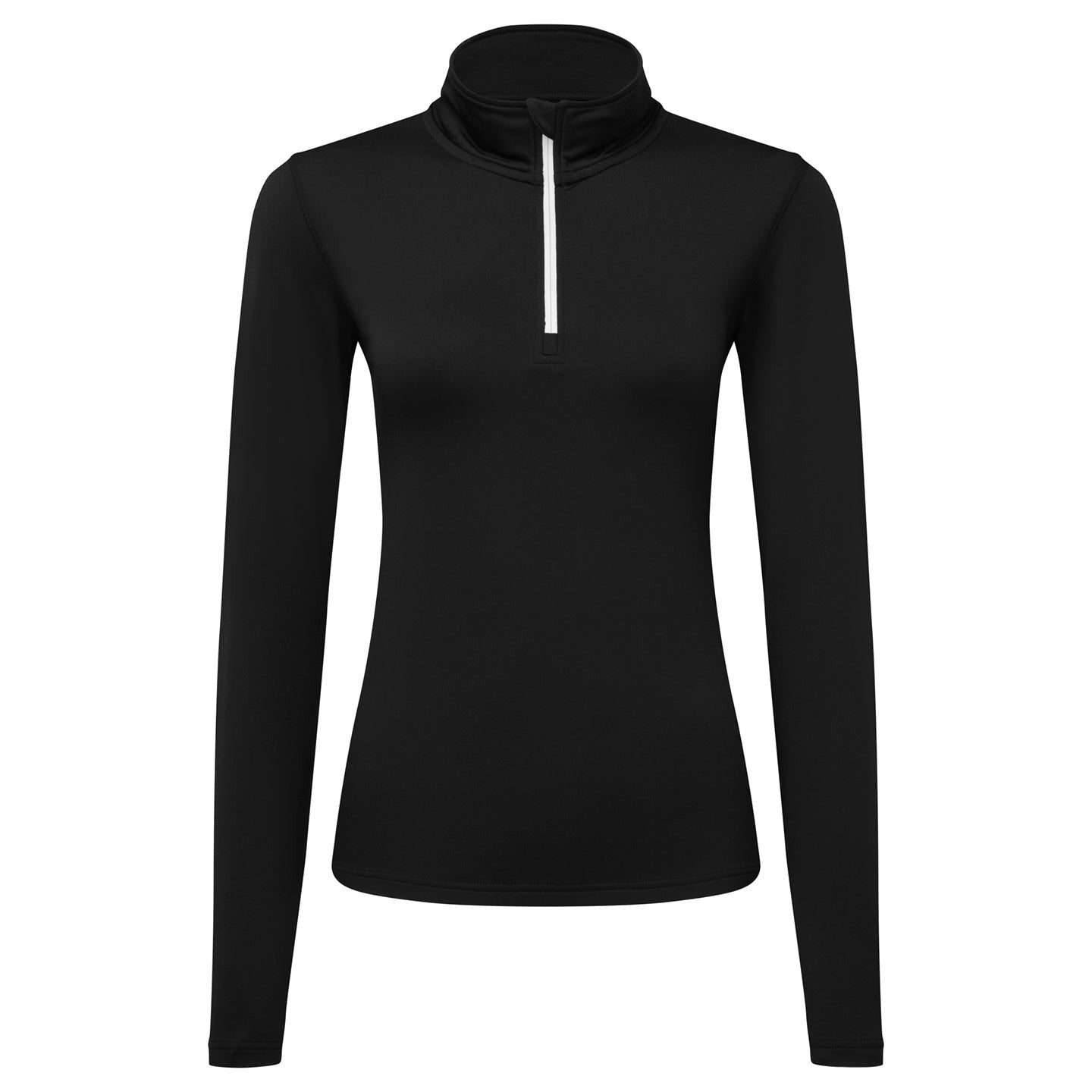Women's TriDri Recycled Long Sleeve Â¼ Zip Top Brushed Inner Gym Layering