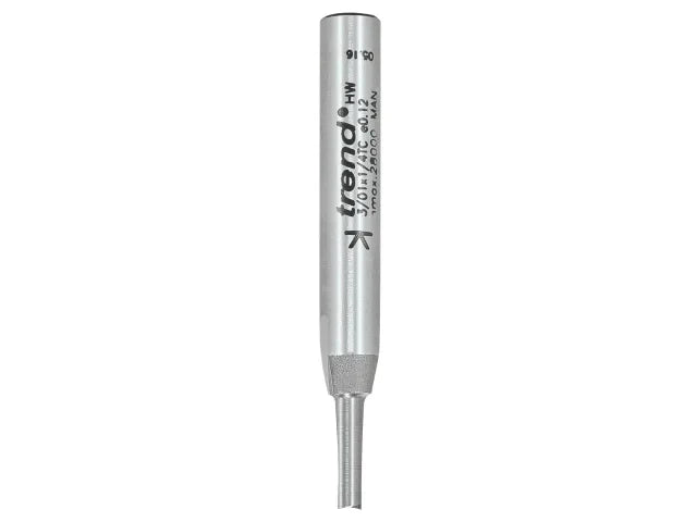 Trend 3/01 1/4 TCT Two Flute Cutter 4mm x 11mm for Grooving and Routing
