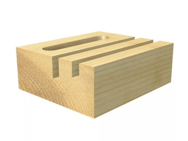 Trend 3/01 1/4 TCT Two Flute Cutter 4mm x 11mm for Grooving and Routing