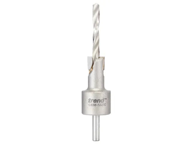 Trend CB38-532 TCT Counterbore with HSS Drill Bit for Wood and Plastics