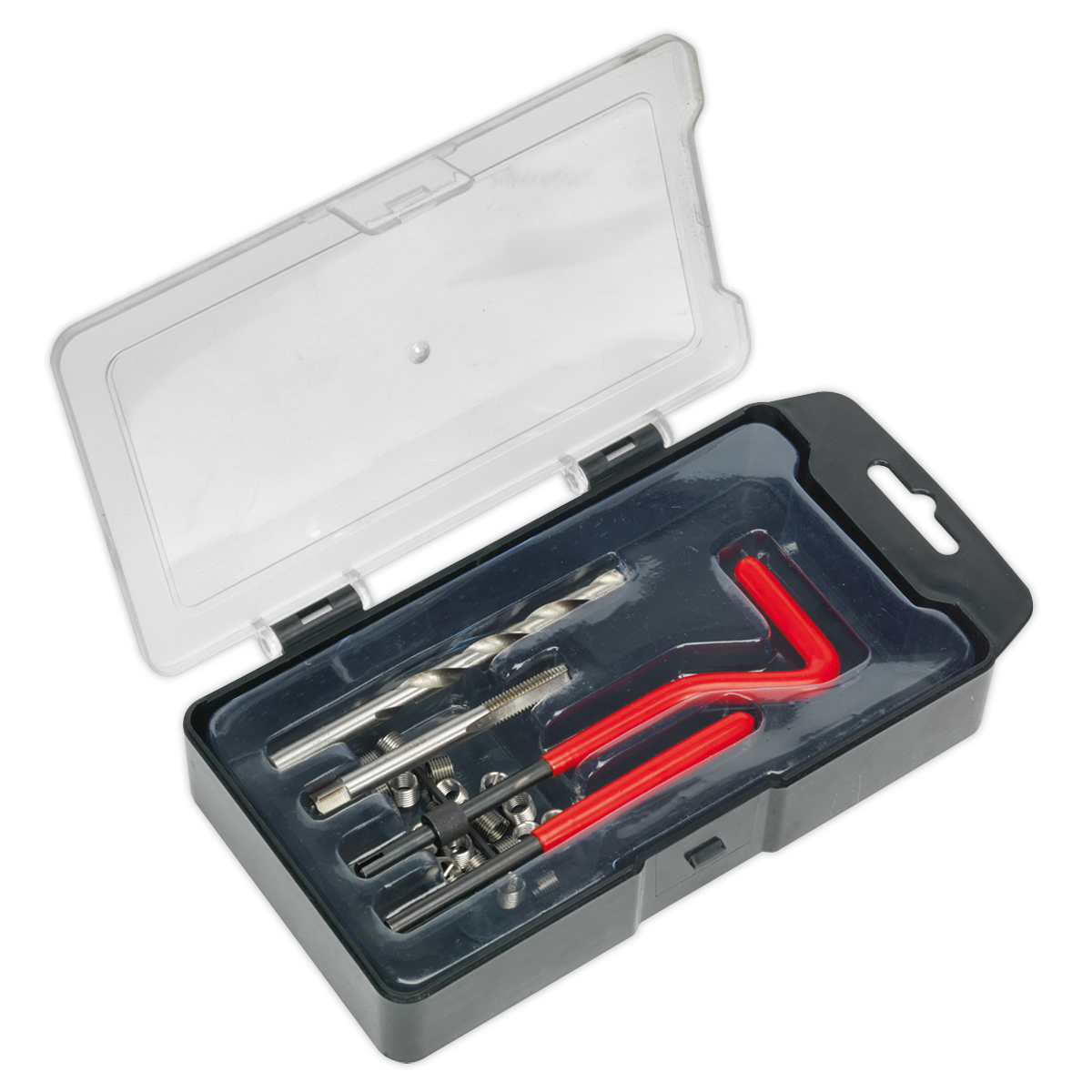 Sealey M6 x 1mm Thread Repair Kit for Soft Metals with Inserts and Tools