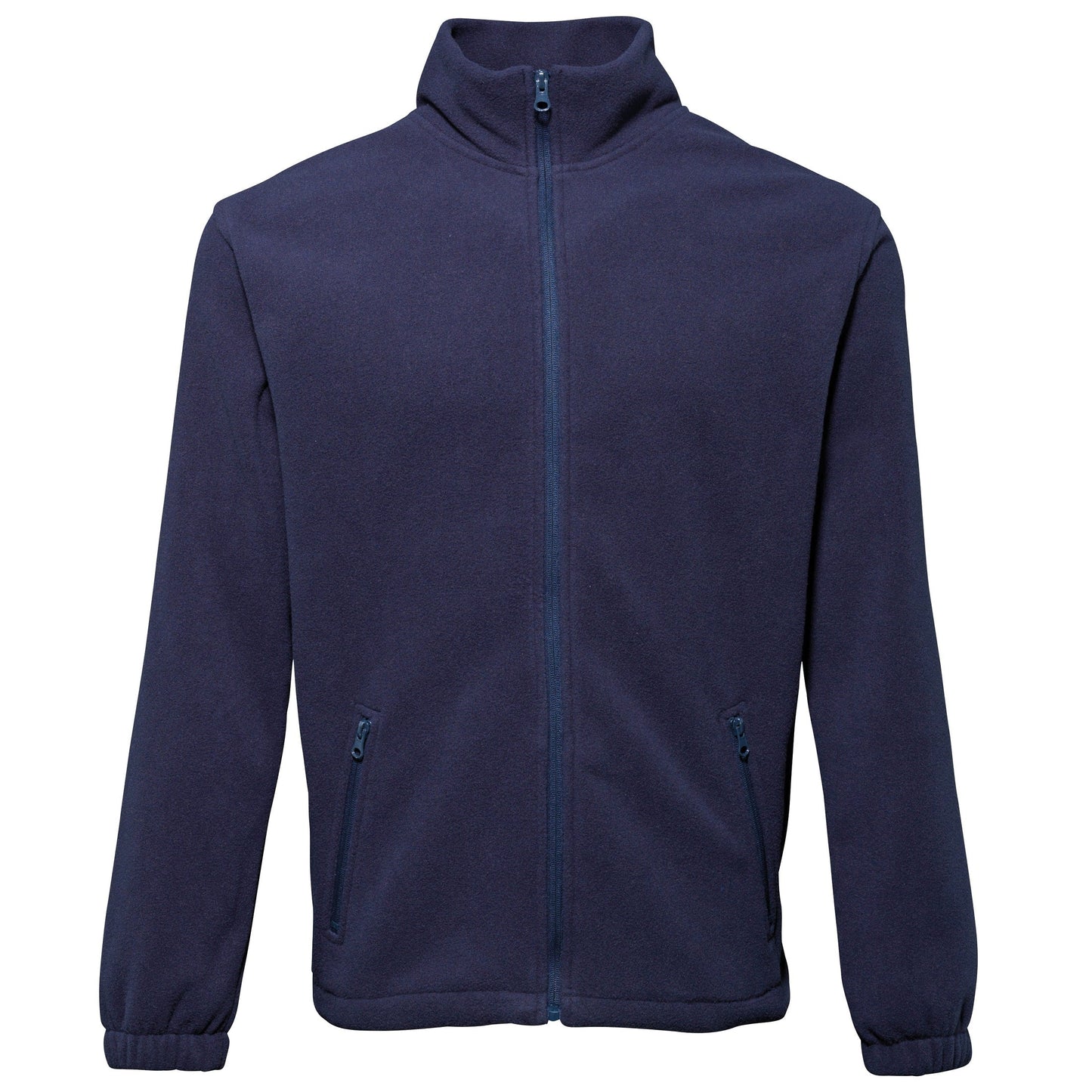 2786 Full-Zip Fleece Jacket Warm Comfortable Cadet Collar Zipped Pockets