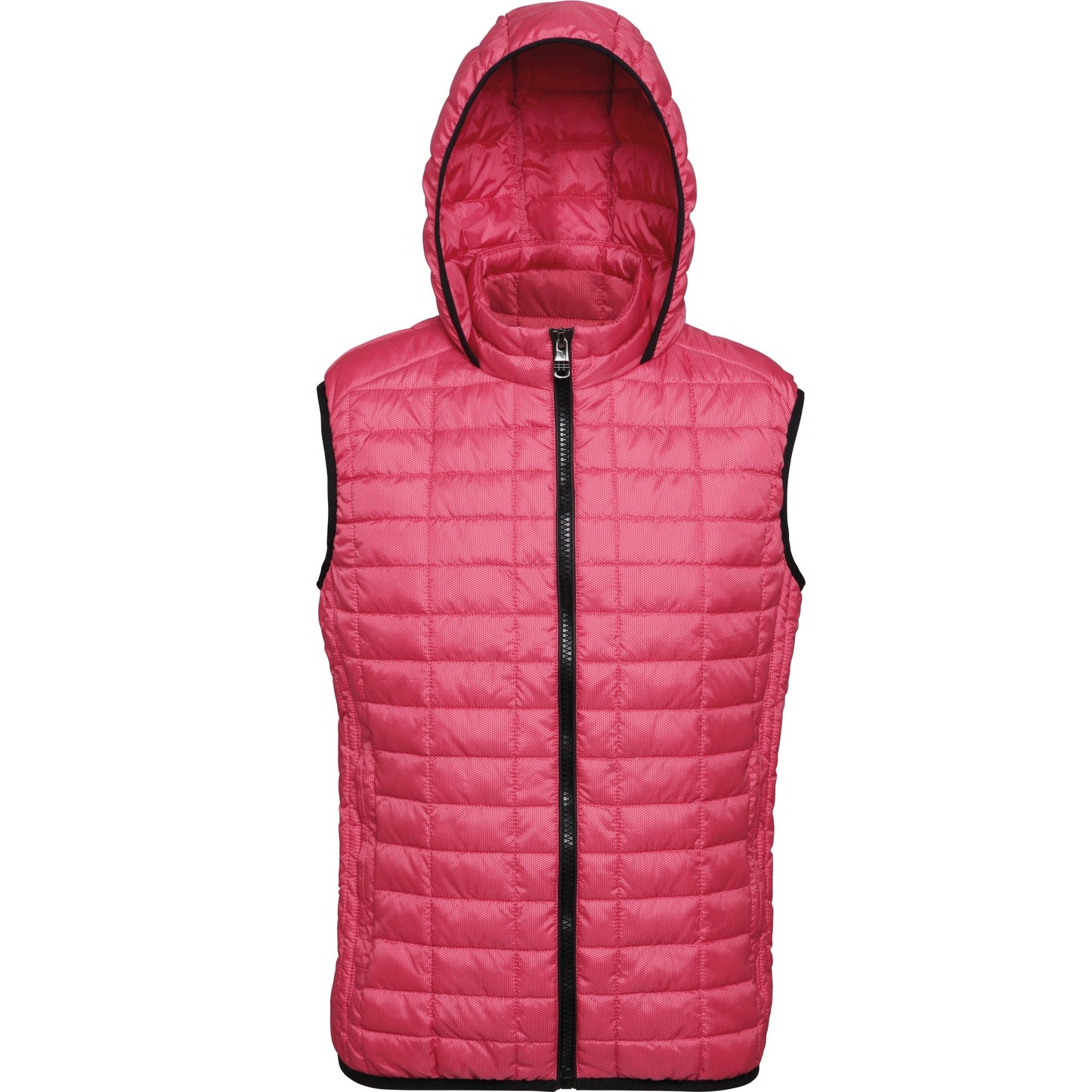 2786 Honeycomb Hooded Gilet Men's Slim Fit Lightweight Polyester Fill