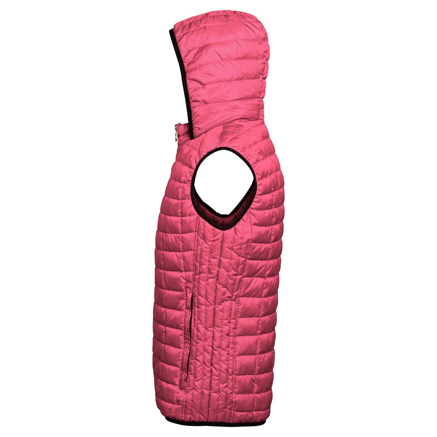 2786 Honeycomb Hooded Gilet Men's Slim Fit Lightweight Polyester Fill