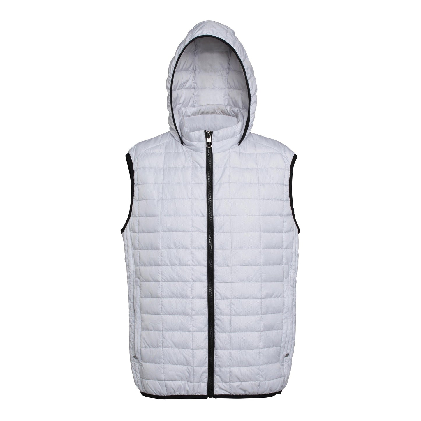 2786 Honeycomb Hooded Gilet Men's Slim Fit Lightweight Polyester Fill
