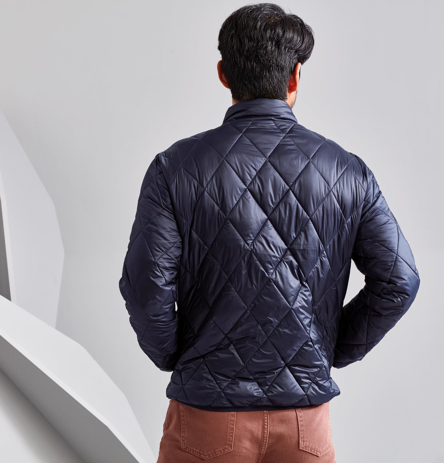 2786 Diamond Pane Padded Jacket Lightweight Quilted Work Leisurewear Size M