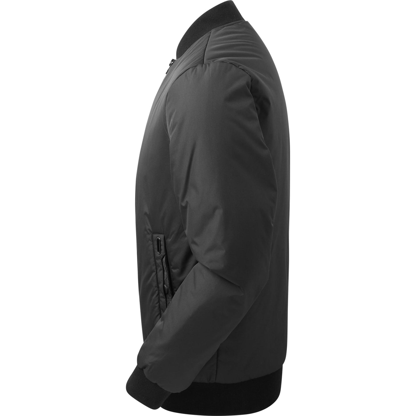 Delta Plain Bomber Jacket 2786 Insulated Lightweight Polyester Zip Pockets