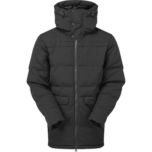 2786 Obsidian Padded Jacket with Hood, Quilted Design, Warm & Versatile