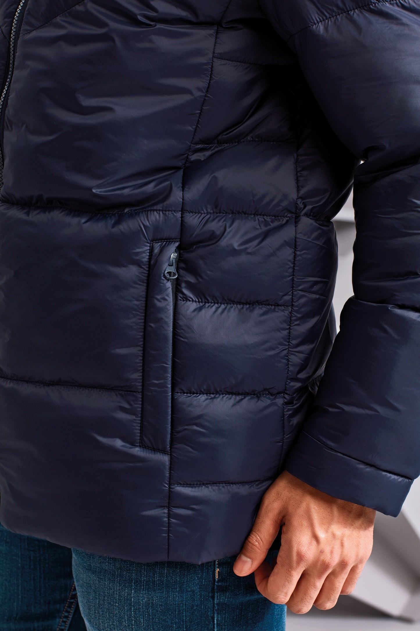 Fara Recycled Jacket with Removable Hood, Fleece-Lined Collar, 5 Pockets