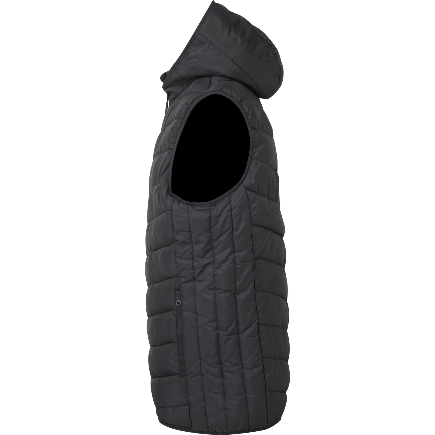 Taurus Recycled Padded Bodywarmer Lightweight Hooded Vest Office Outdoor Wear