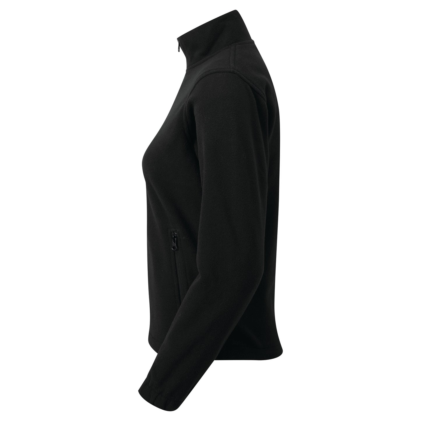 2786 Women's Full-Zip Fleece Jacket Warm Comfortable Cadet Collar Zipped Pockets