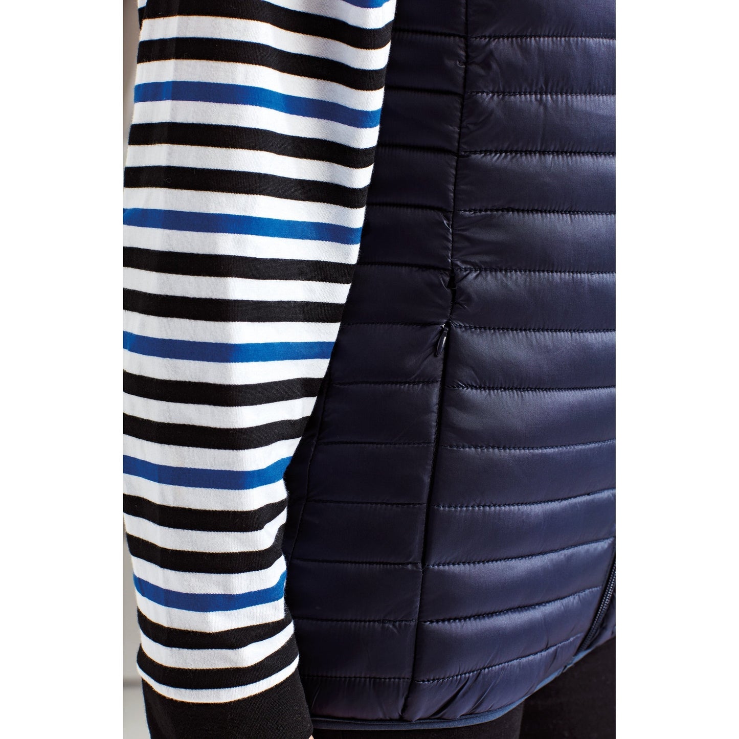 Tribe Women's Padded Gilet Bodywarmer Slim Fit Lightweight with Zipped Pockets