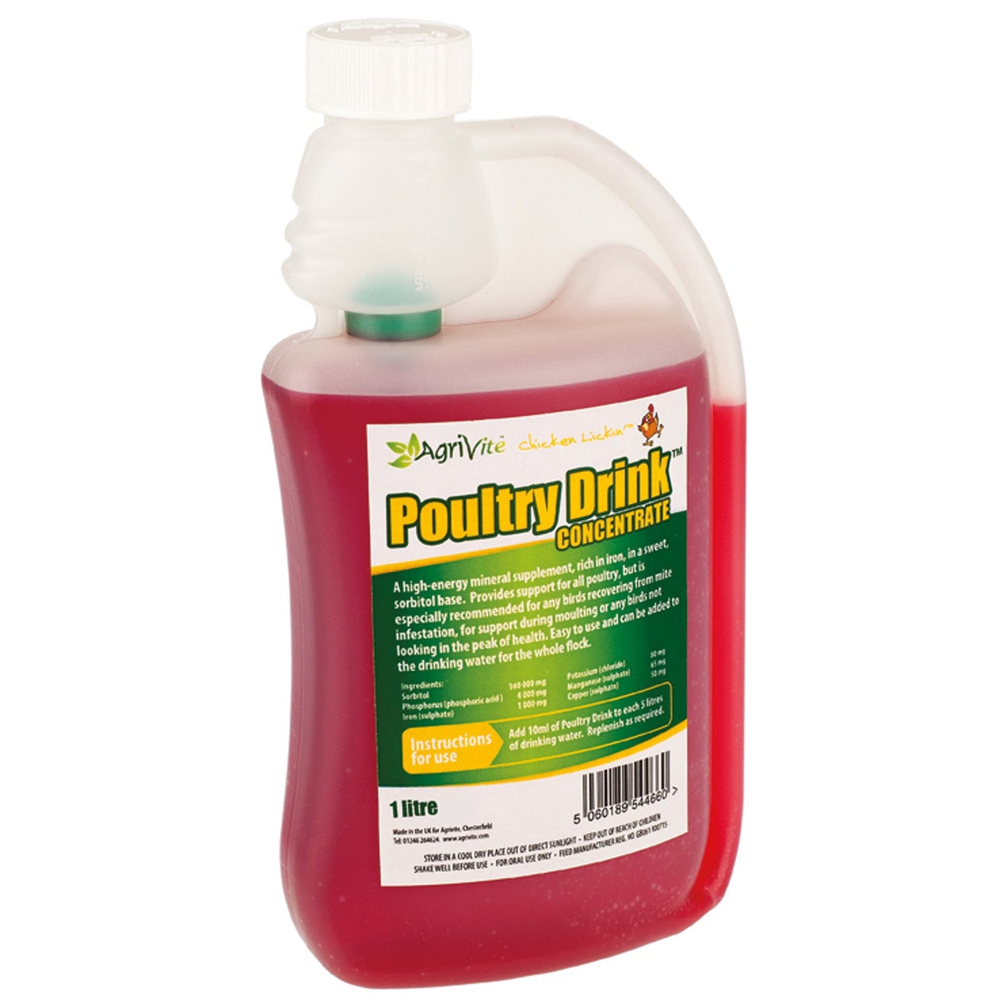 AgriVite Poultry Drink Farm Equipment High Energy Mineral Supplement