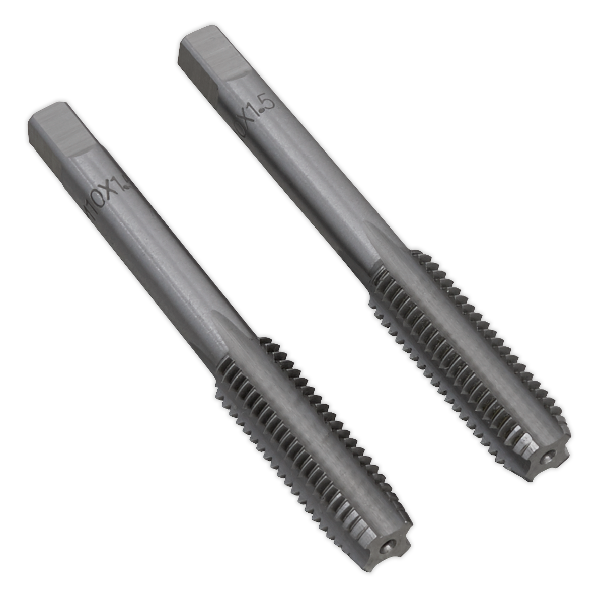 Sealey 2pc Tap Set M10 x 1.5mm Taper & Plug High Quality Steel with Case