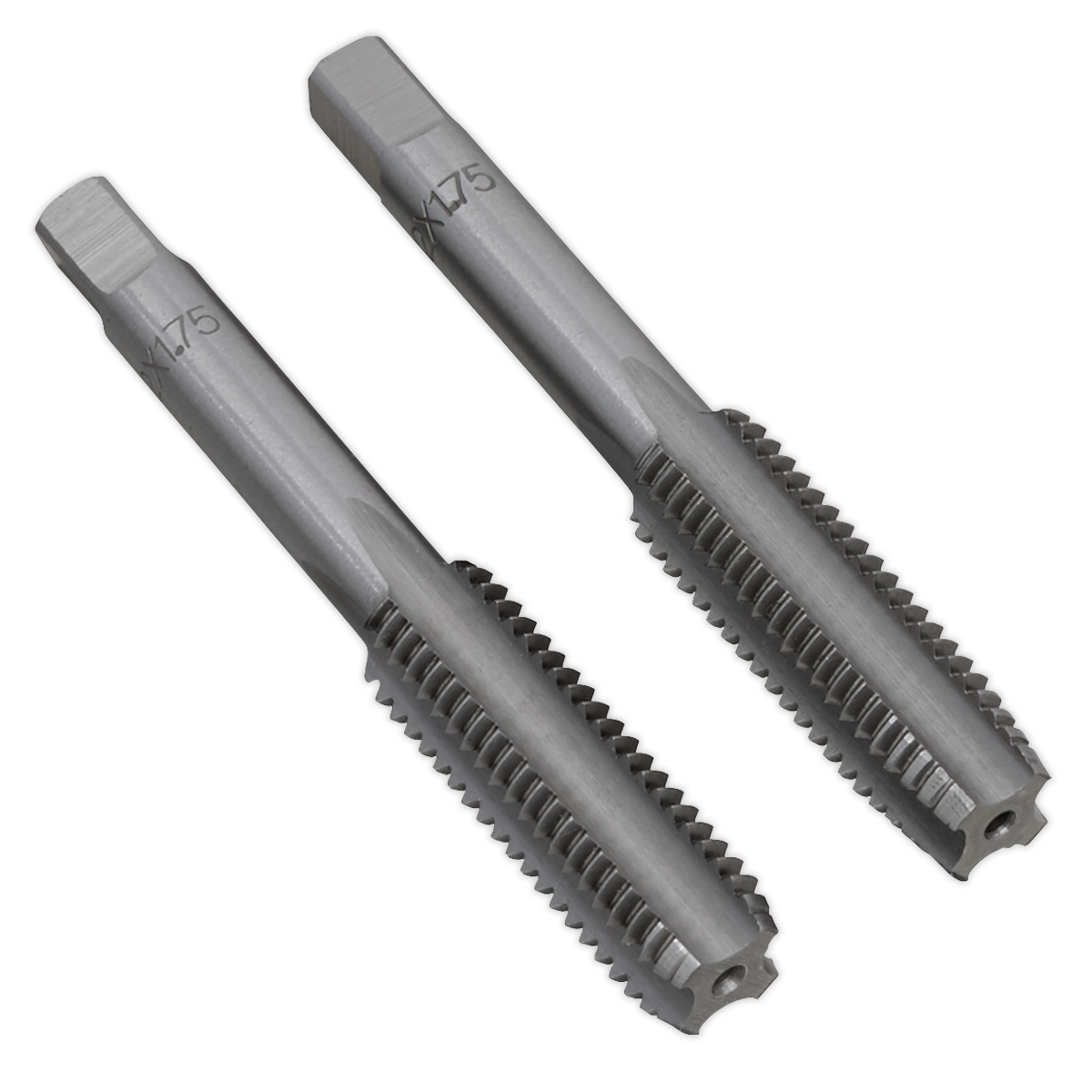 Sealey 2pc Tap Set M12 x 1.75mm Taper & Plug High Quality Steel with Case