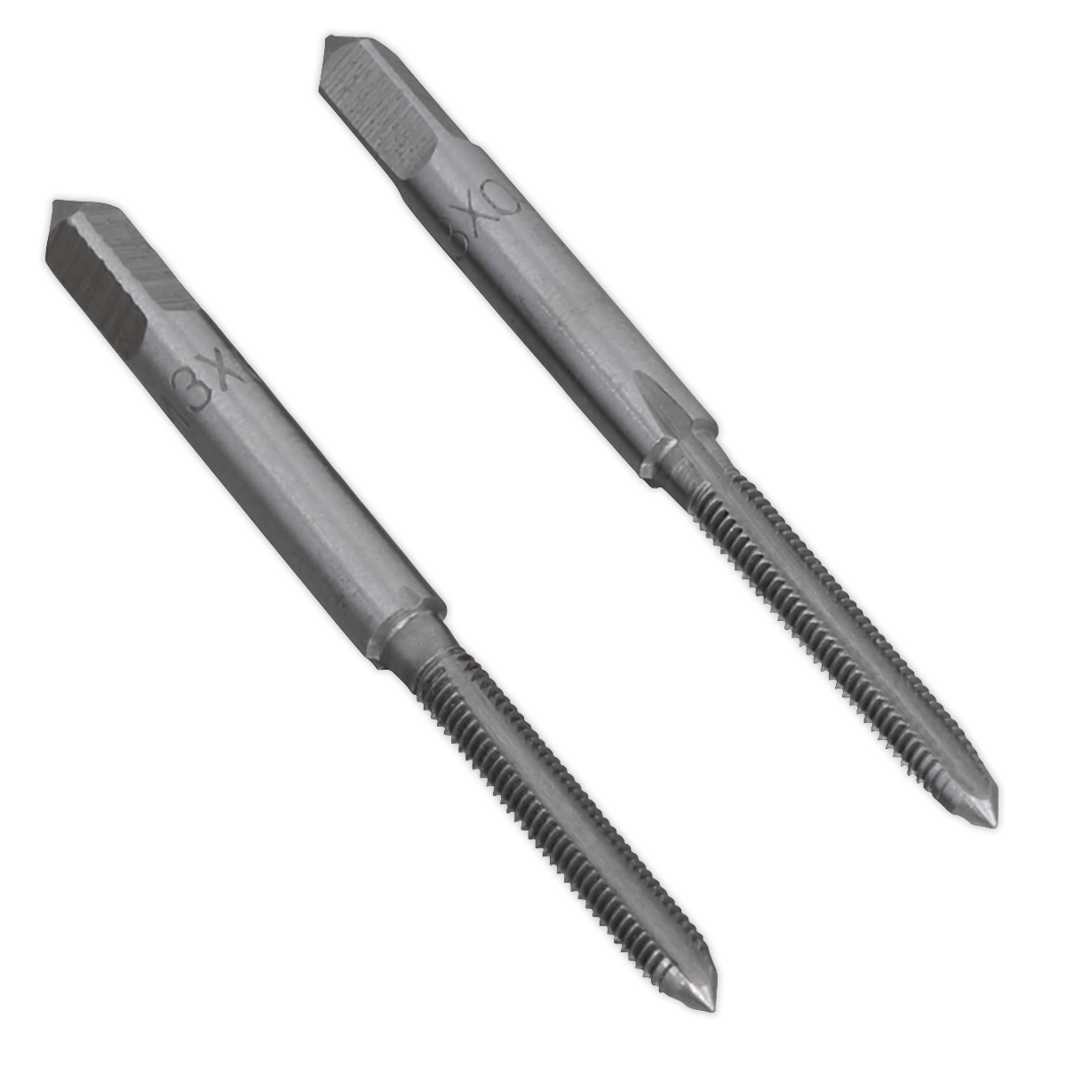 Sealey 2pc Tap Set M3 x 0.5mm Taper & Plug High Quality Steel with Case