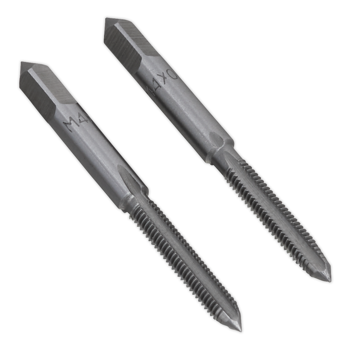 Sealey 2pc Tap Set M4 x 0.7mm Taper & Plug High Quality Steel with Case
